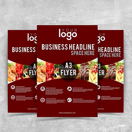 Product -Flyer A3
